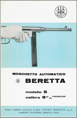 Beretta Model A5 brochure (Italian)