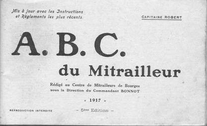 ABC du Mitrailleur (French, 1917)