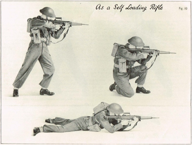 EM1 rifle firing positions EM1 rifle firing positions