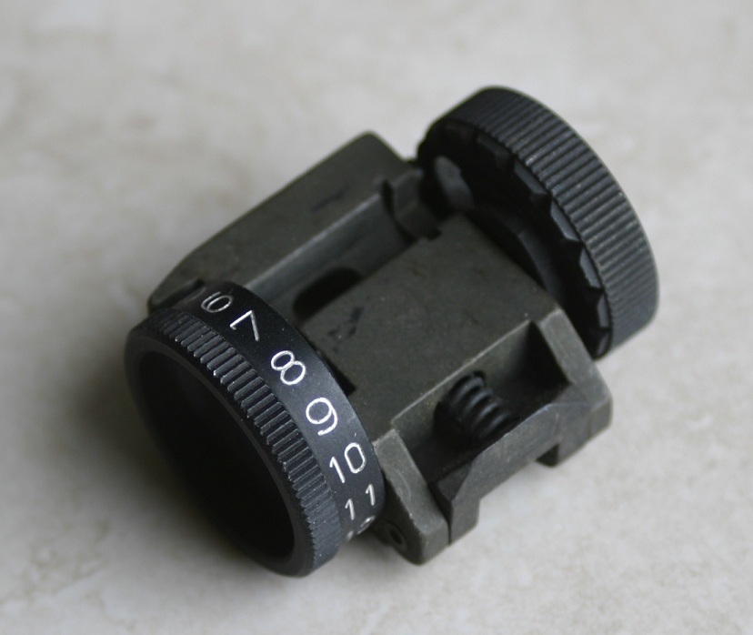 Mystery rear sight