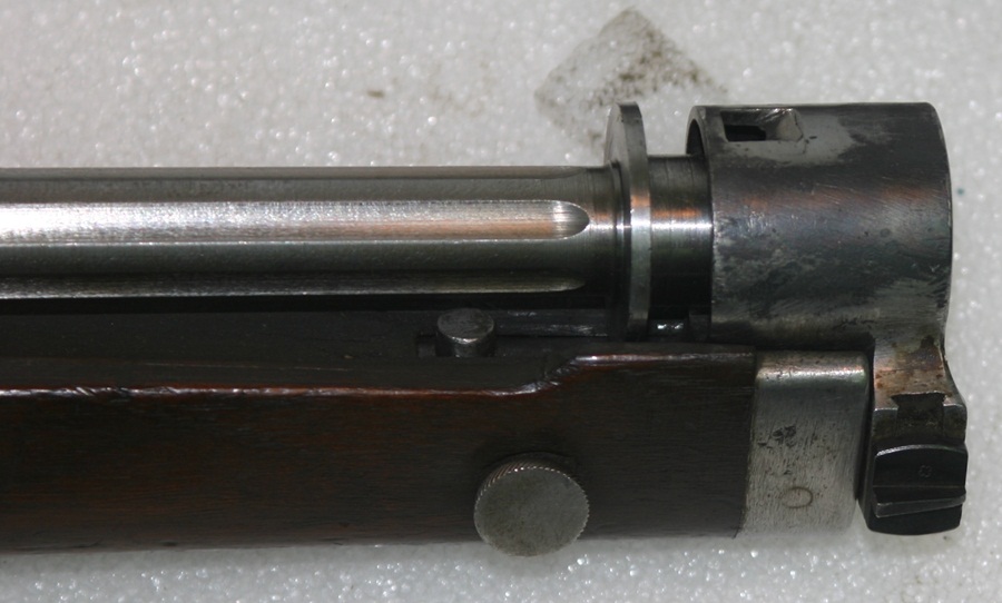 Prototype 1919 Furrer muzzle and gas booster Prototype 1919 Furrer muzzle and gas booster