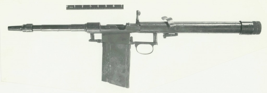 Unidentified prototype rifle Unidentified prototype rifle