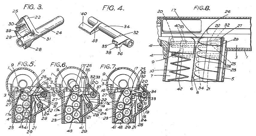 Vesely V42 magazine interlock mechanism