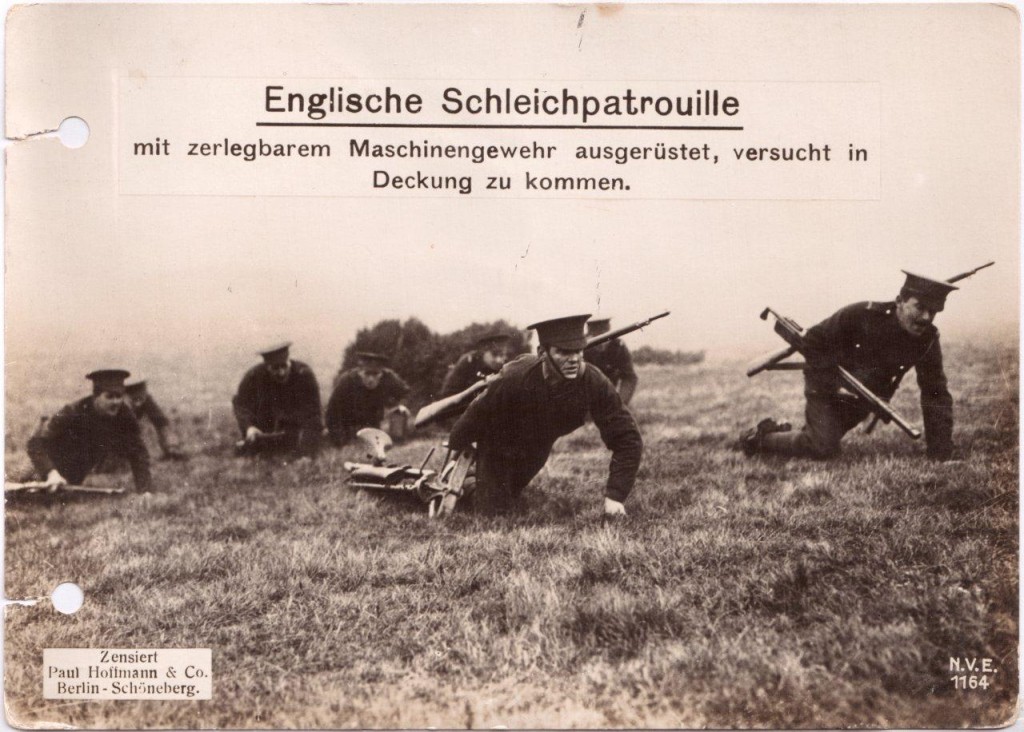 British troops with an early Colt 1895 Digger