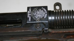 Mexican coat of arms on Mendoza LMG receiver