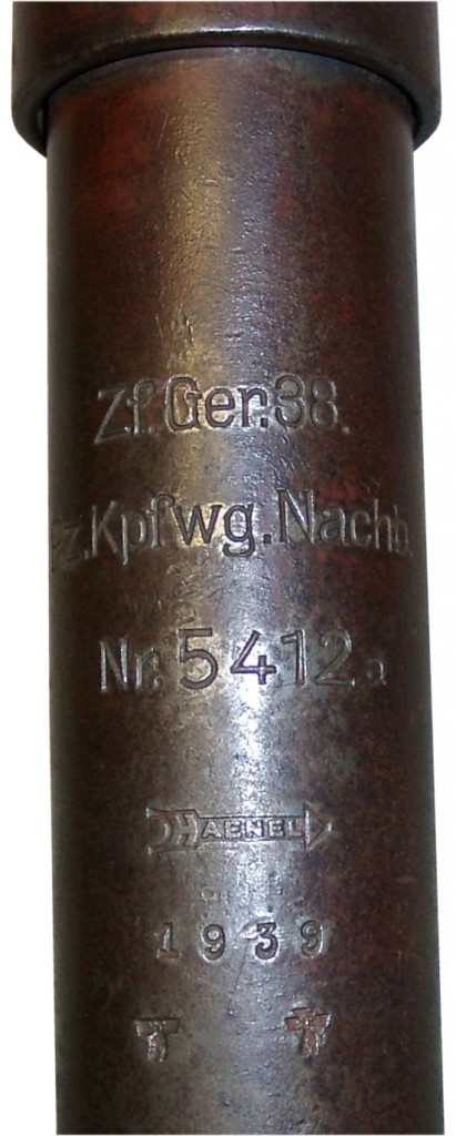ZfG38 markings