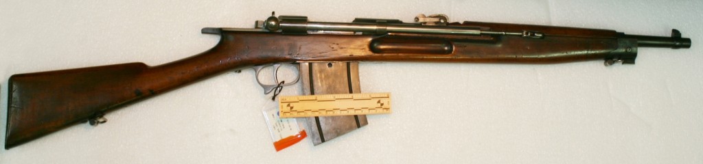 Italian Cei Rigotti select-fire rifle with extended magazine Italian Cei Rigotti select-fire rifle with extended magazine