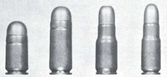 Mars pistol cartridges