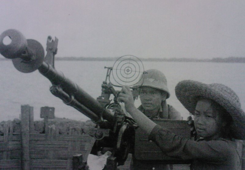 DShK 38 in use in Vietnam