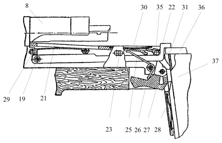 Polish wz.39 Mors bolt hold-open