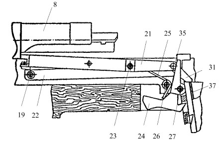 Polish wz.39 Mors bolt hold-open