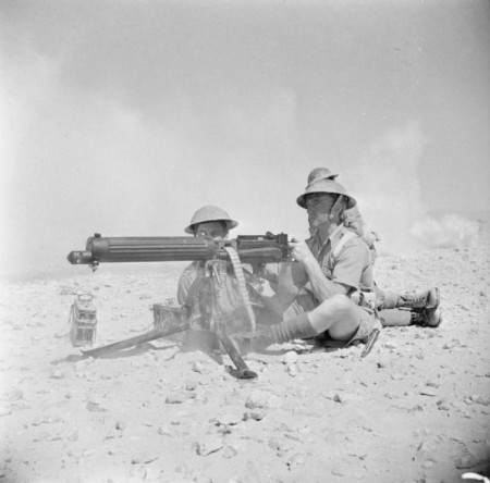 Vickers at El Alamein July 1942 Vickers at El Alamein July 1942