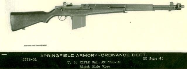 Garand T20E2 rifle