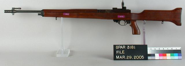 Harvey Earle's T25 automatic rifle