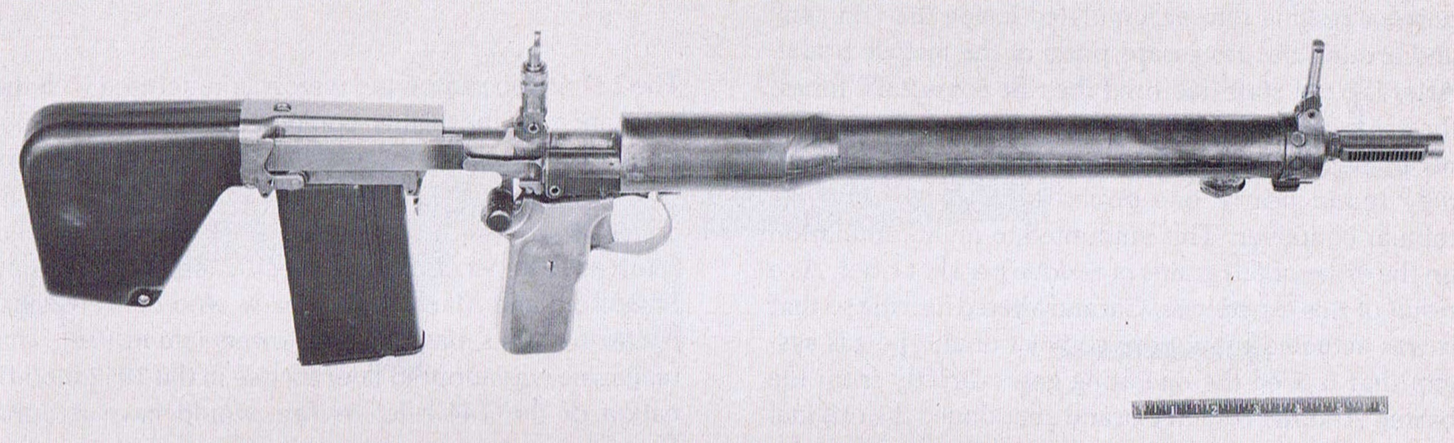 Garand T31 experimental bullpup rifle (first model) .