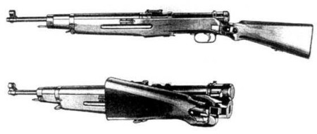 Danuvia 39AM with folding stock