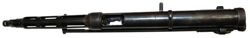 Italian TZ-45 SMG top view