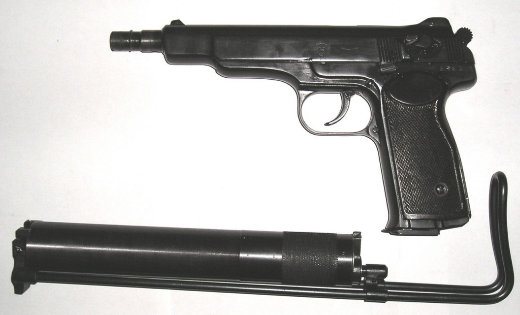 Soviet APB silenced machine pistol