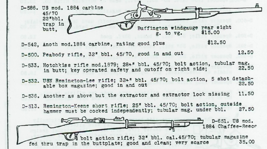 Vintage rifle ad