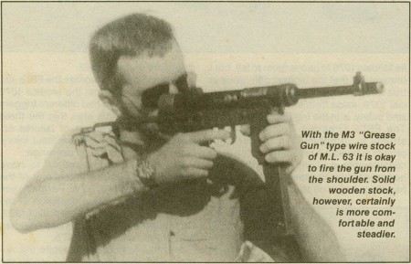 Author shooting a Halcon ML63