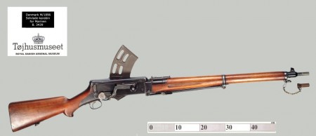 Madsen-Rasmussen 1896 self-loading rifle