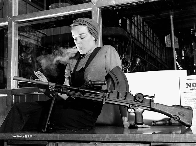 Veronica Foster - "Ronnie the Bren Gun Girl"