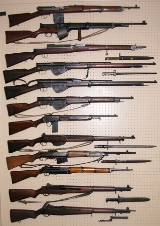 Wall O' Expensive Rifles