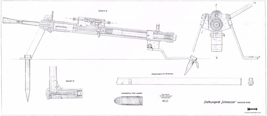 ZfG Schmeisser 9mm training machine gun