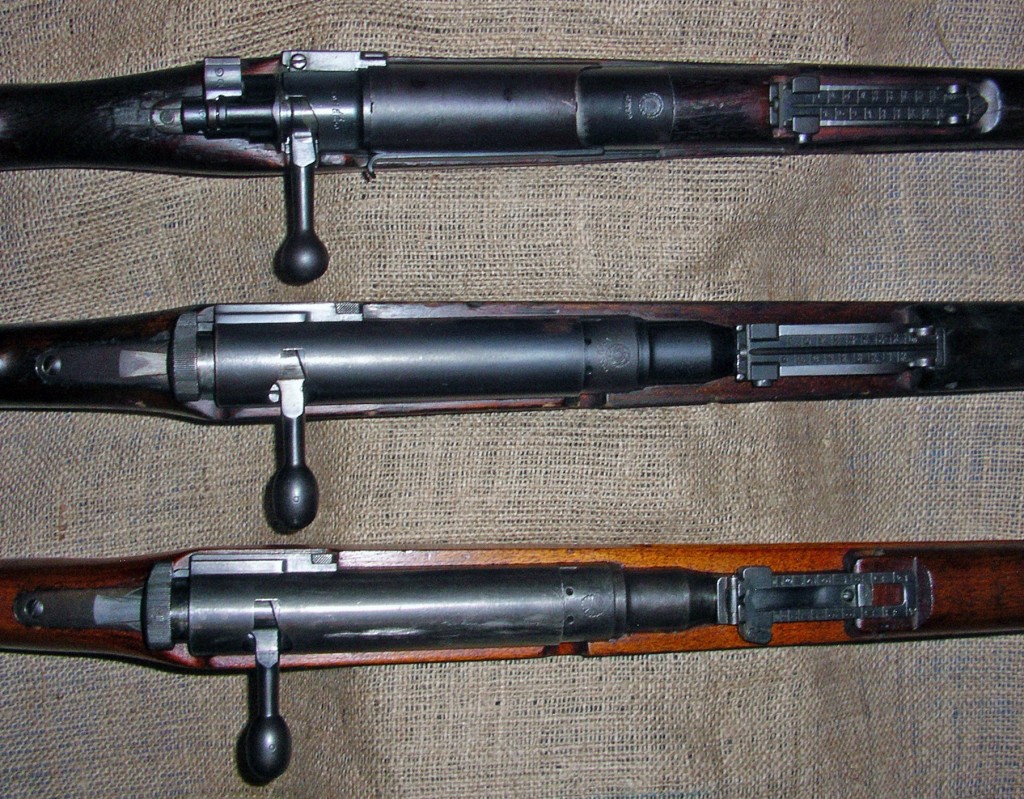 Thai rifles compared to a Type 38 Arisaka