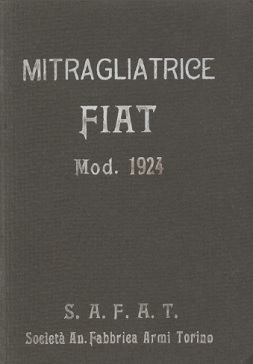Mitragliatrice Fiat Modelo 1924 Manual (Italian)