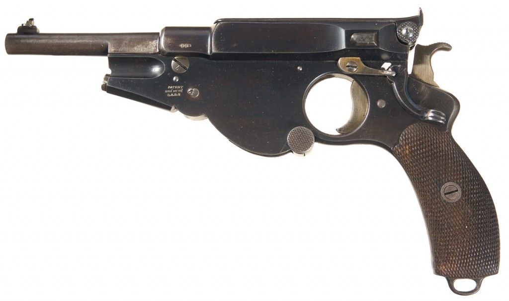 Bergmann No.4 pistol in 8x22mm Bergmann