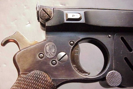 Bergmann No.4 pistol in 8x22mm Bergmann