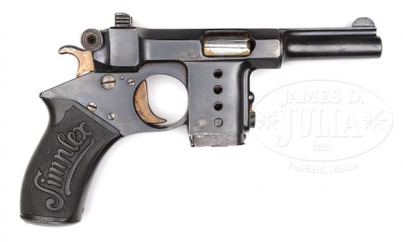 Mid-production Bergmann Simplex pistol