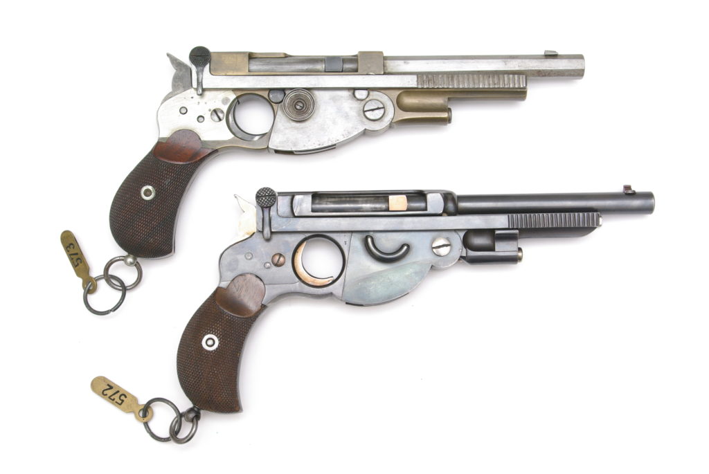 Bergmann-Schmeisser prototype pistols, RUAG collection