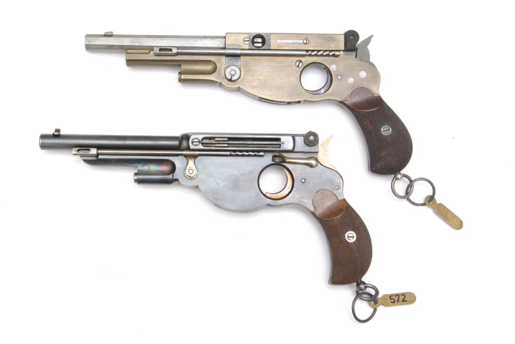 Bergmann-Schmeisser prototype pistols, RUAG collection