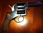 Six-shot Tranter revolver in .577 caliber