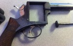 Six-shot Tranter revolver in .577 caliber