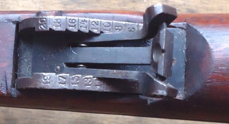 Dutch M95 rear sight