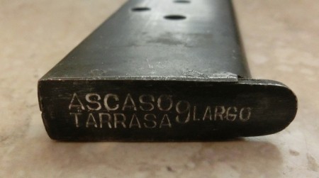 Ascaso magazine floorplate markings