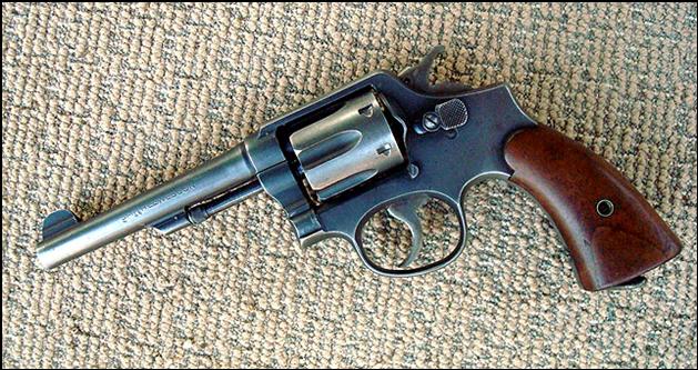 .38 S&W Victory Model revolver
