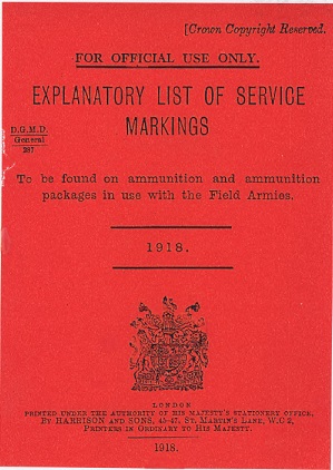 Service Markings to be Found on Ammunition and Packages - English 1918.pdf