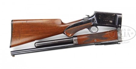 Burgess folding shotgun, folded