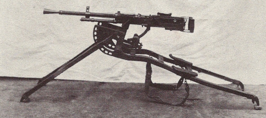 June 1940 second trials model of the Japanese Type 1 HMG