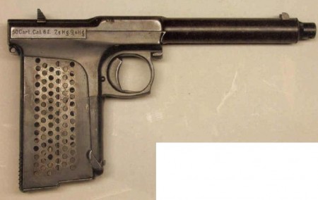 Sunngard automatic pistol, 6.5mm