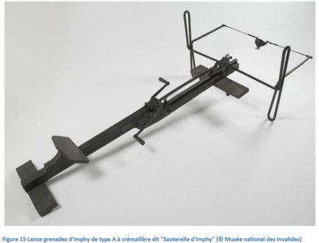 French WWI grenade-throwing crossbow