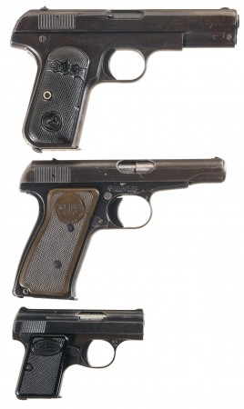 Classy American pistols