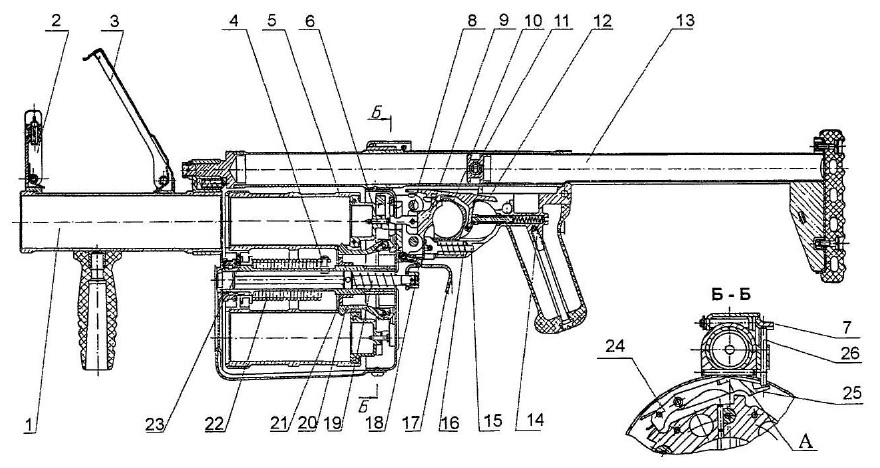 RG-6 40mm grenade launcher