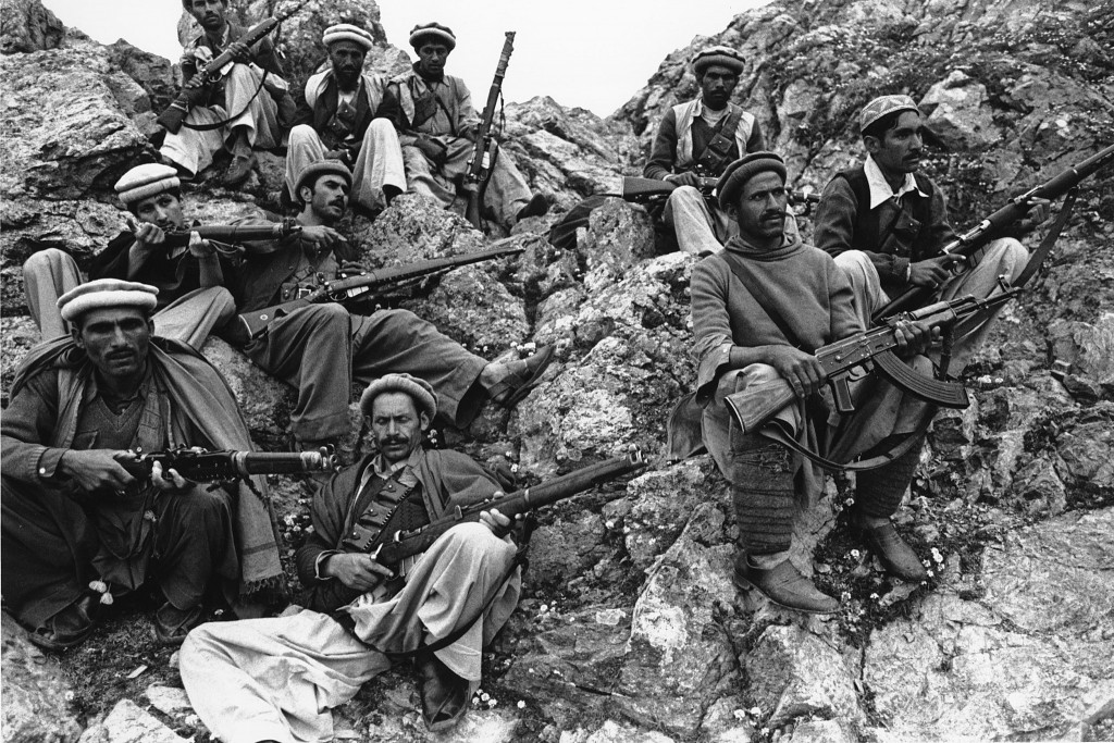 Mujahideen fighters in Afghanistan during the 1980s