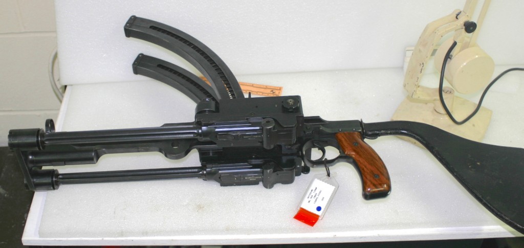 Furrer M1919 double barrel subgun