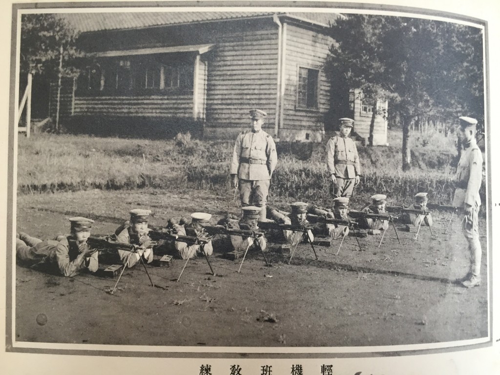 Type 11 Nambu gunners on the training range